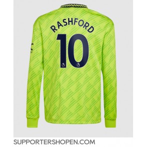Manchester United Marcus Rashford #10 Tredje Matchtröja 2022-23 Långärmad